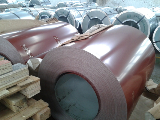 Chiny Biała / Szara / Niebieska Niebieska Pre-Painted Galvalume Steel Coil SGCC Do Materiałów Budowlanych dostawca