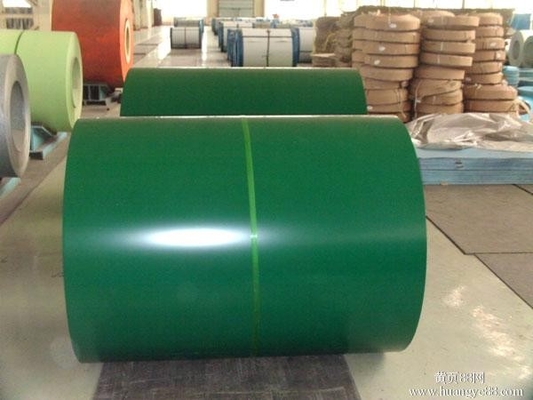 Chiny Zielona / biała cewka galwanizowana powlekana, stal węglowa ASTM HDP dostawca