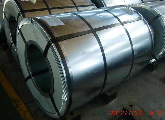 Zero spangles hot dip galvanized steel coil passivation oiled Zn 60g-450g anti - finger