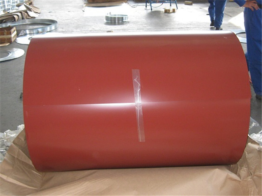 0,14 mm Kolor Ral 4 Feet PPGI Coils Do Dachówki, JIS Prepainted Steel Coil