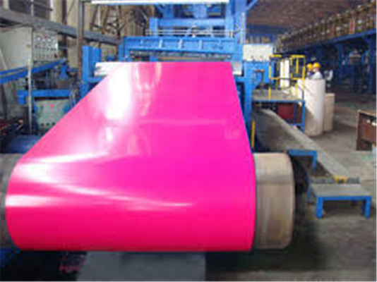 Chiny HPC , PVDF Paint Type Color Coated Aluminum Coil  Anti - Scratch Prepainted fabryka