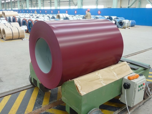 Chiny Powłoka malowana farbą proszkową DX51D + Z PE z powłoką epoksydową do pokryć dachowych fabryka