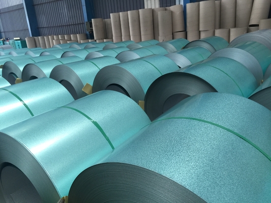 Chiny 1250mm Width Aluzinc Steel Coils JIS For Corrugated Roofing Sheets fabryka